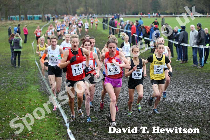 Senior and under-23 women  2012 McCain Liverpool Cross Challenge.